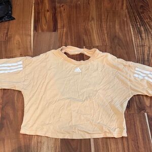 Adidas Women’s Crop Open Back Shirt